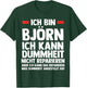 Men's Björn , black T-Shirt - T-Shirt | Forest