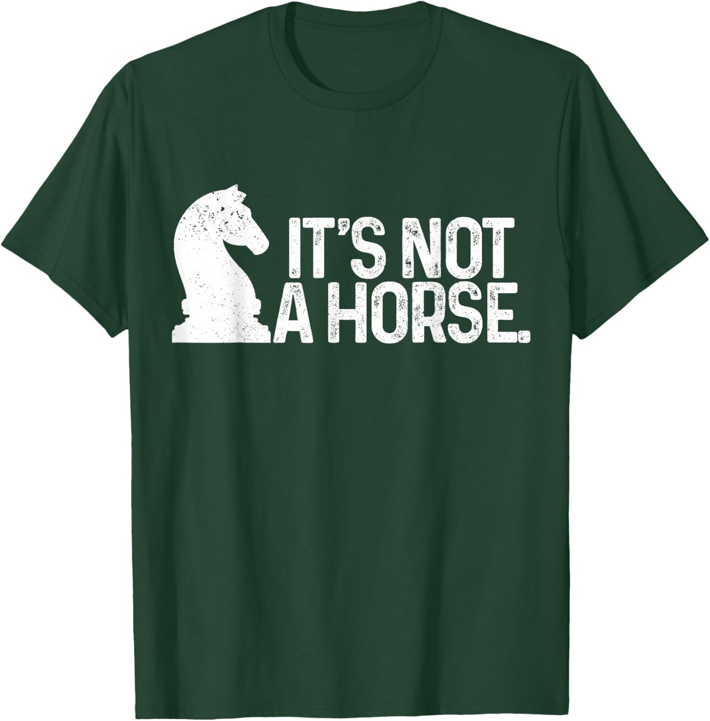 Chess It's Not A Horse Knight Funny Chess player T-Shirt - T-Shirt | Forest