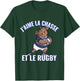Boar Rugby Player For Hunting Lovers And Rugby , Black, S T-Shirt - T-Shirt | Forest