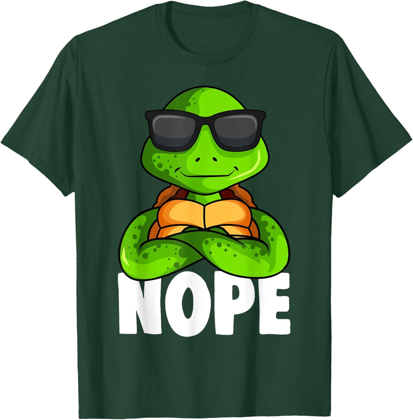 Schildkröten Kinder Jungen Mädchen Damen Schildkröte T-Shirt - T-Shirt | Forest