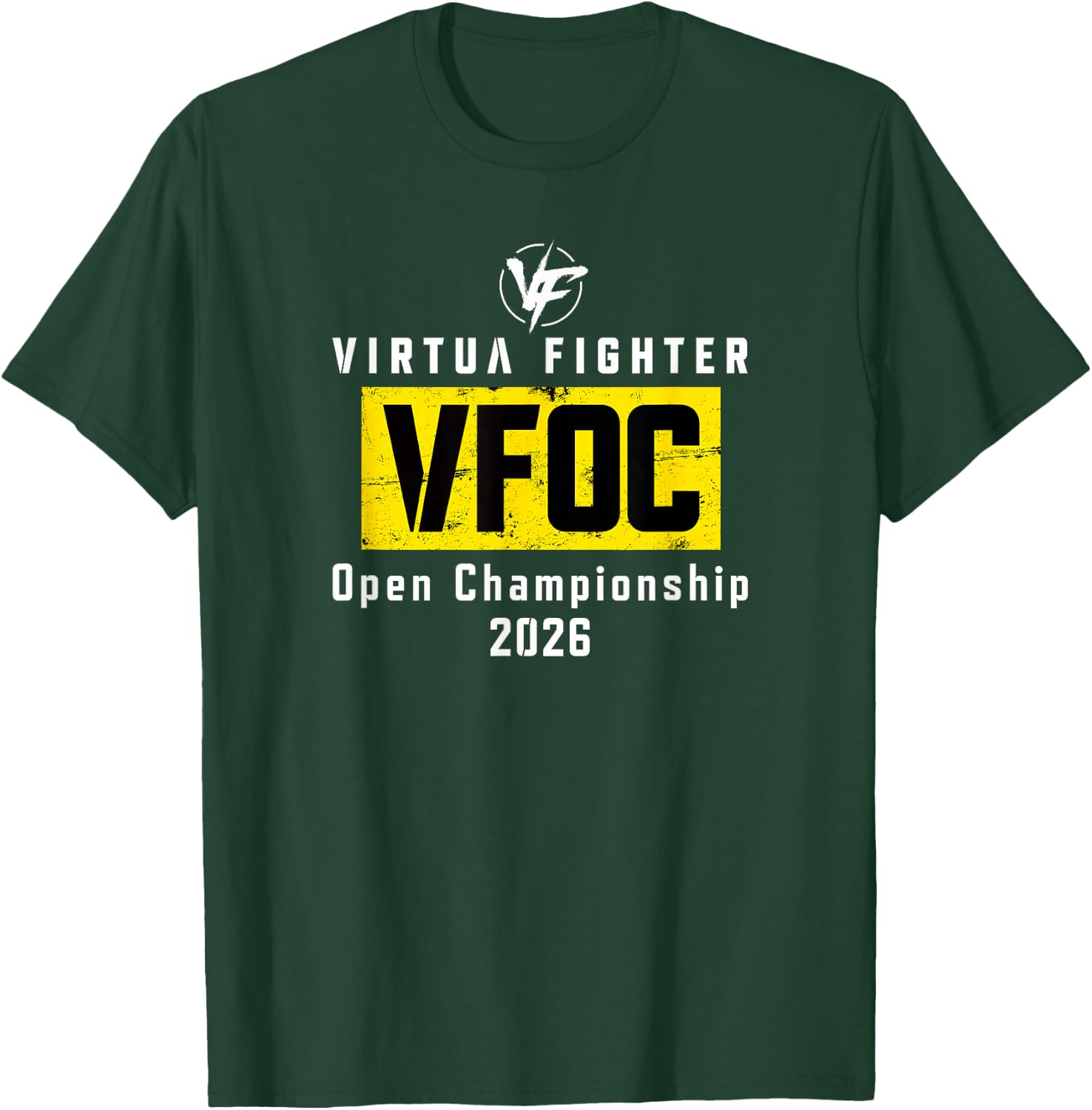 Virtua Fighter Open Championship 2026 T-Shirt - T-Shirt | Forest