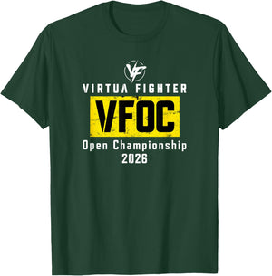 Virtua Fighter Open Championship 2026 T-Shirt - T-Shirt | Forest