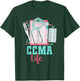 Certified Clinical Medical Assistant CCMA T-Shirt - T-Shirt | Forest