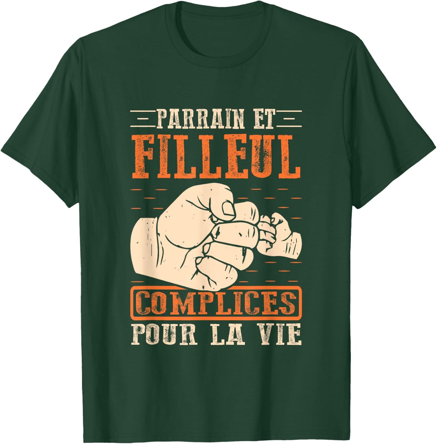 Family Uncle Godfather Filleul Humor , Black, S T-Shirt - T-Shirt | Forest