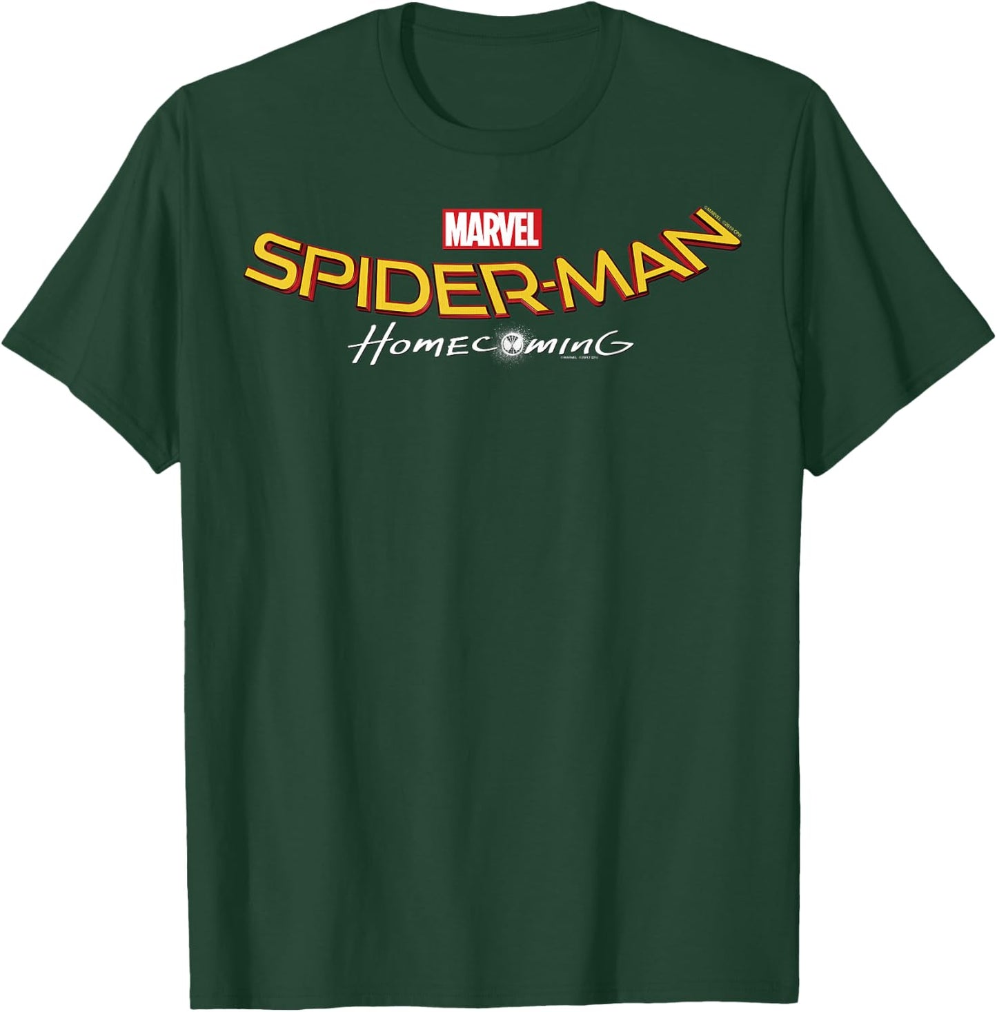 Marvel Spider-Man: Homecoming Title Logo T-Shirt - T-Shirt | Forest