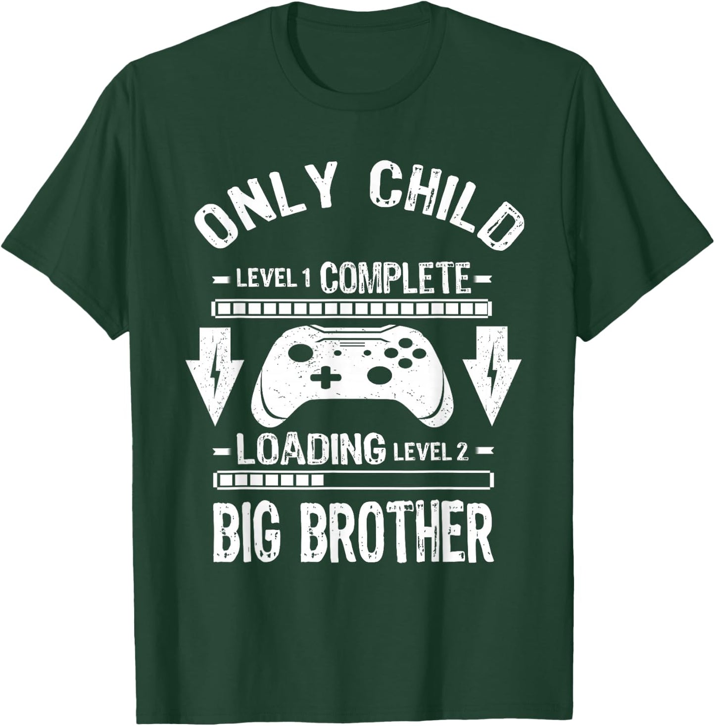Kinderstufe komplett nur Big Brother Level Loading T-Shirt - T-Shirt | Forest