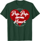 Proud Pop Pop Of A Heart Warrior CHD Surgery Transplant T-Shirt - T-Shirt | Forest