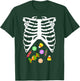 Skeleton Tummy Full of Candy Halloween Costume T-Shirt - T-Shirt | Forest