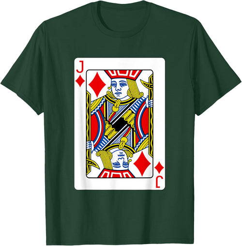 Jack Of Diamonds Playing Card Poker Player Costume