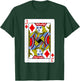 Jack Of Diamonds Playing Card Poker Player Costume T-Shirt - T-Shirt | Forest