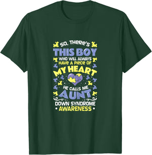 Down Syndrome T21 - Mother Parents Father Trisomy 21 T-Shirt - T-Shirt | Forest