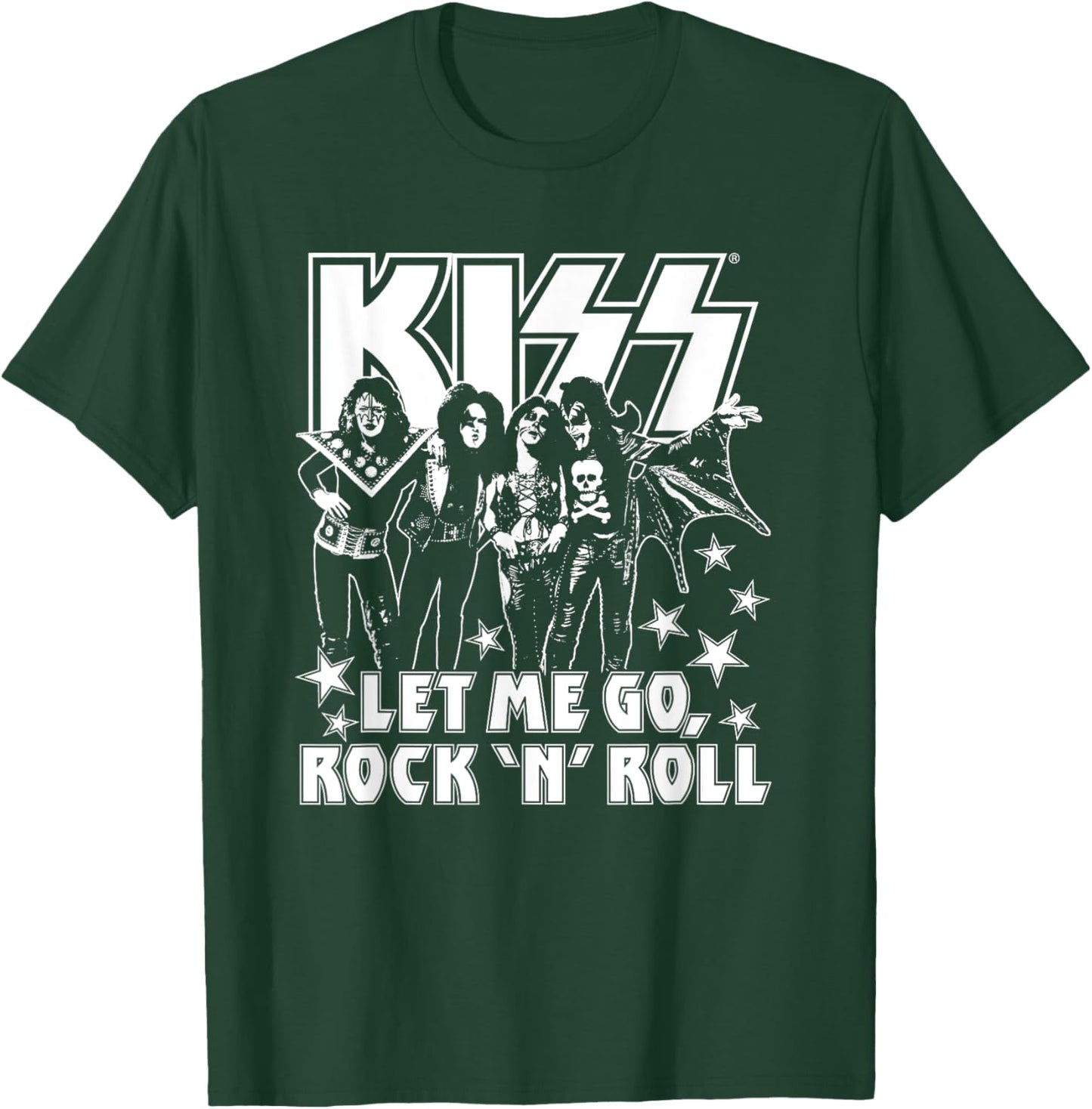 KISS - Let Me Go T-Shirt - T-Shirt | Forest