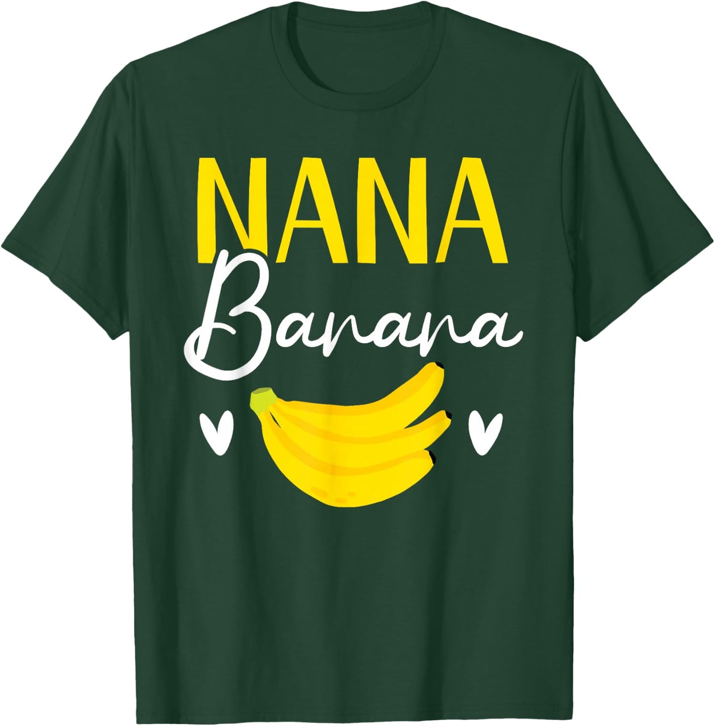 Nana Banana Grandma Grandmother Granny Grandparents Day T-Shirt - T-Shirt | Forest