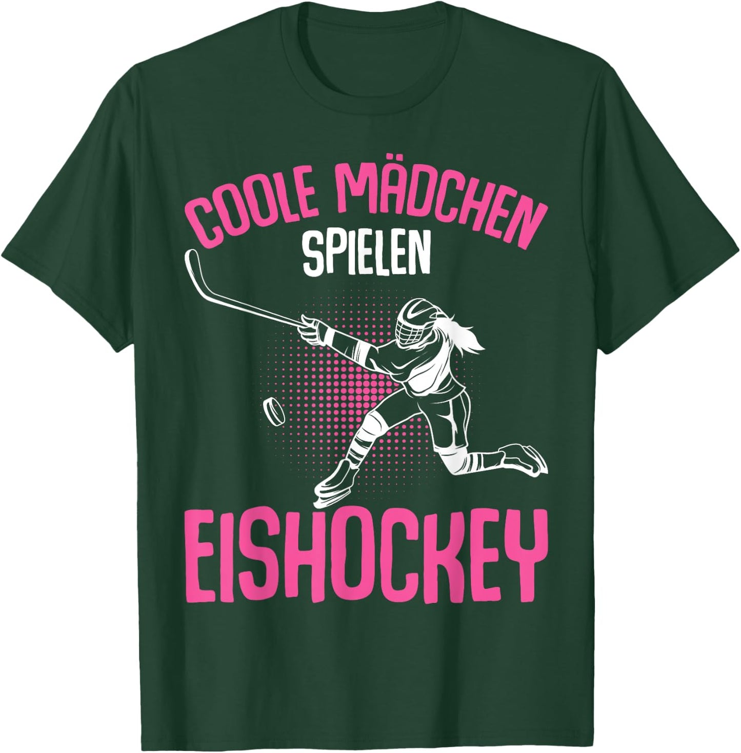 Cool Girls Play Ice Hockey Hockey Ice Hockey Player , black, s T-Shirt - T-Shirt | Forest