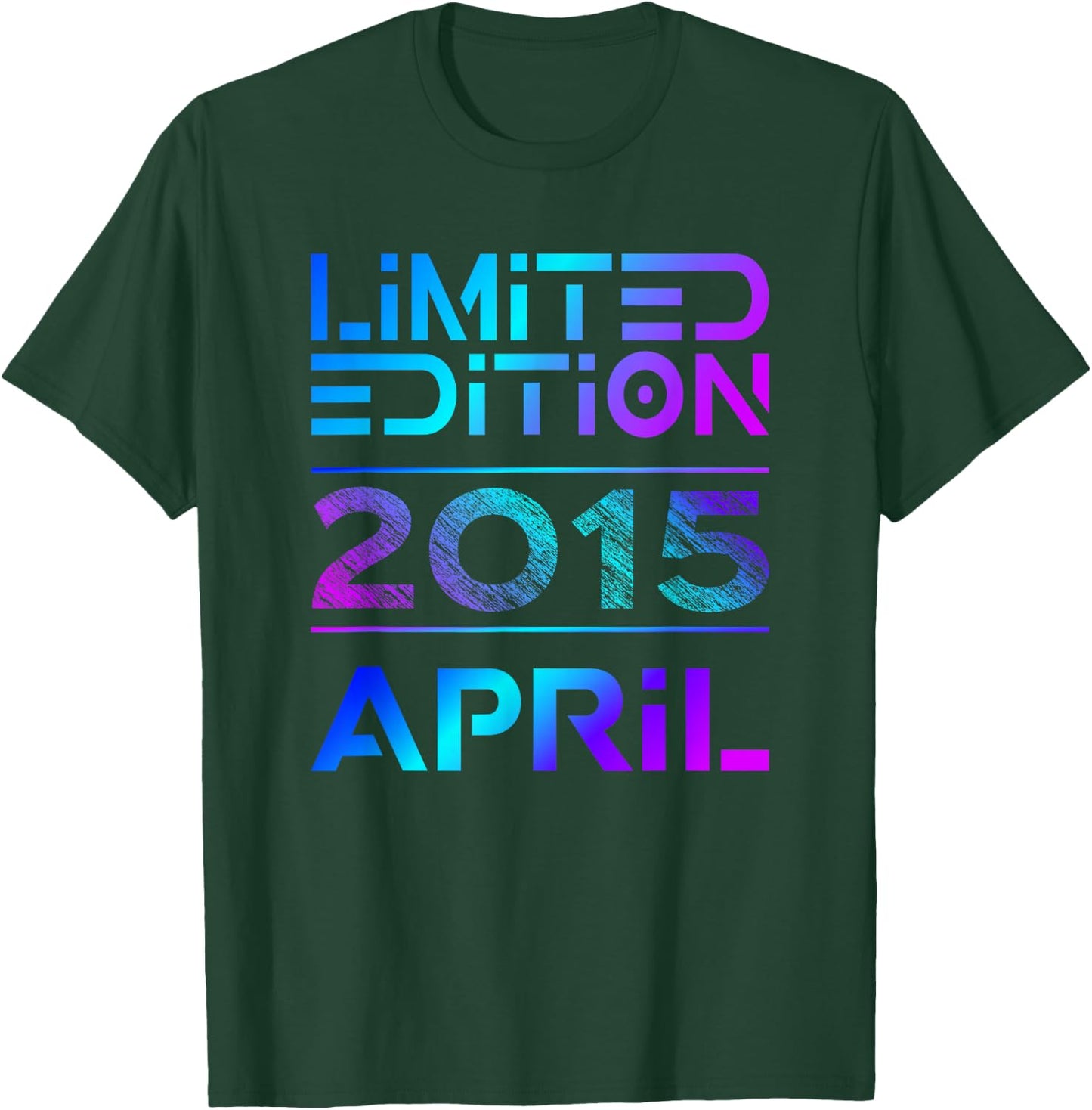 Limited Edition April 2015 Junge Mädchen 11. Geburtstag T-Shirt - T-Shirt | Forest