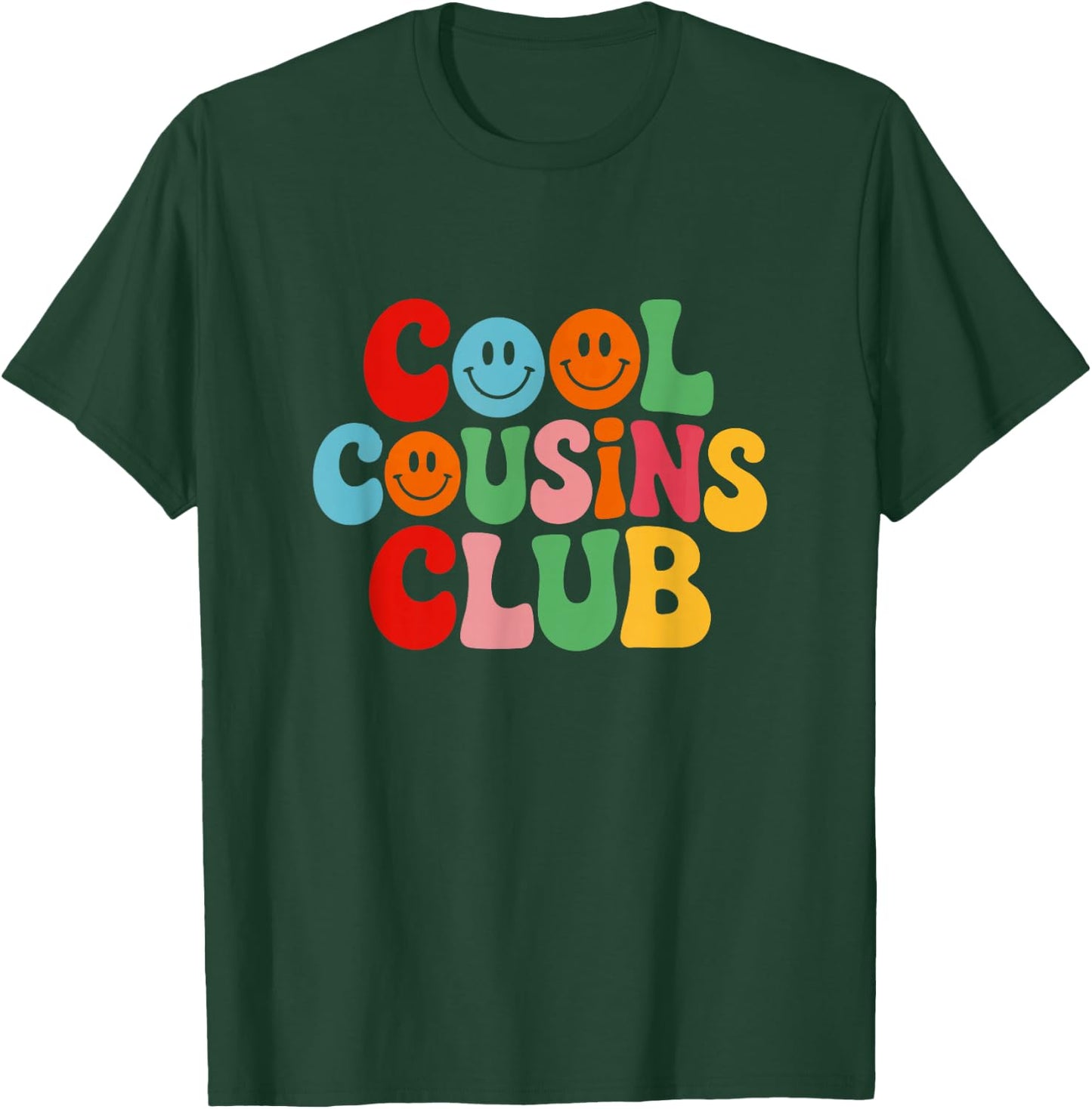 Family Style Cool Cousins Club T-Shirt - T-Shirt | Forest
