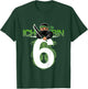 Kinder 6. Geburtstag Ninja Kostüm 6 Jahre alt Junge T-Shirt - T-Shirt | Forest