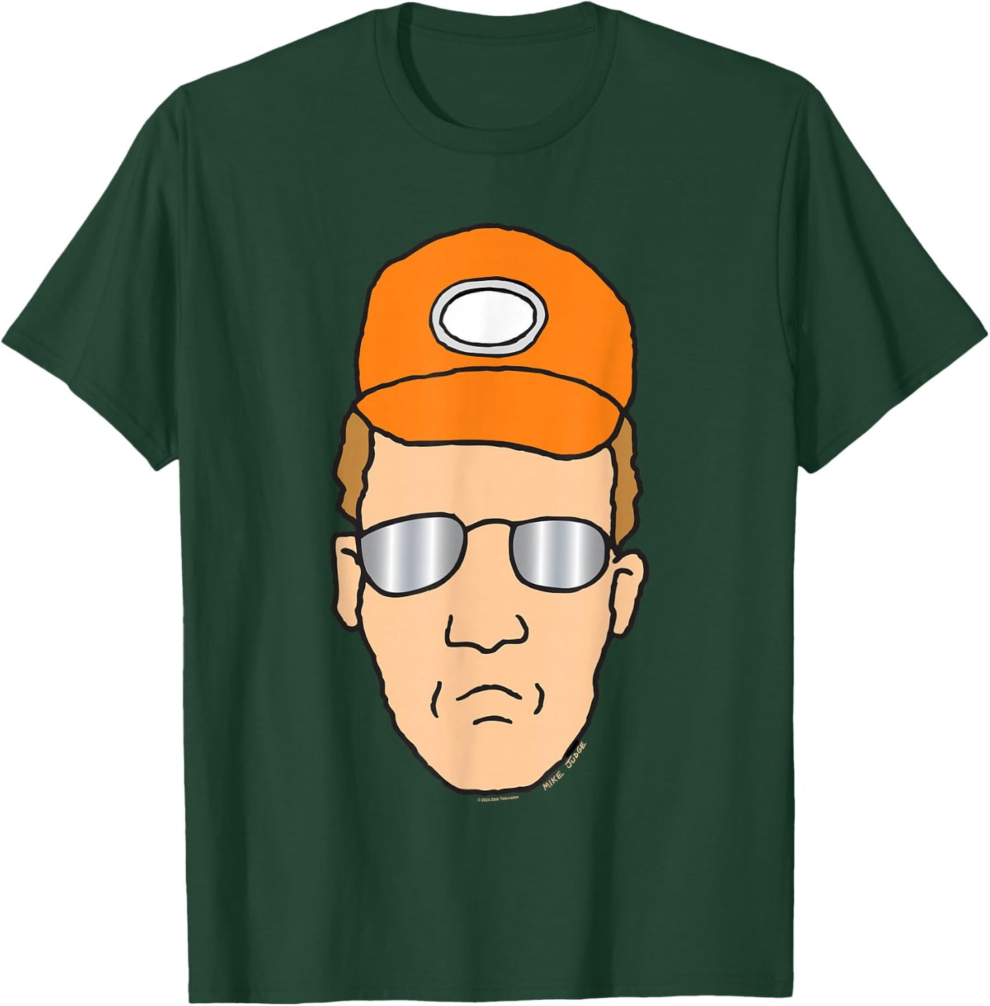 King Of The Hill Dale Gribble Simple Portrait T-Shirt - T-Shirt | Forest