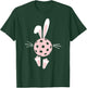 Pickleball Lover Easter Bunny Ears Feet Kids Toddler Adult T-Shirt - T-Shirt | Forest