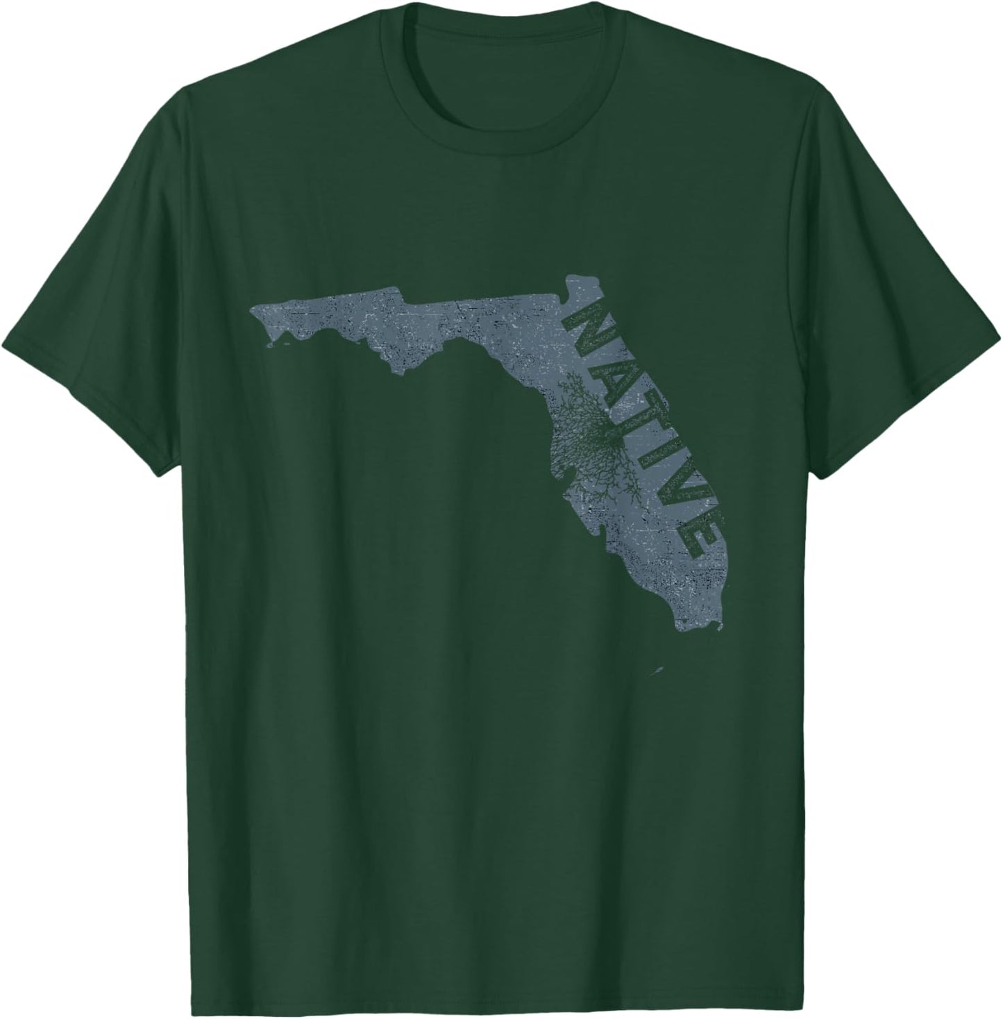 Native Florida Home State T-Shirt - T-Shirt | Forest