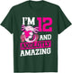 I'm 12 and axolotly amazing Axolotl 12th Birthday Axolotl T-Shirt - T-Shirt | Forest