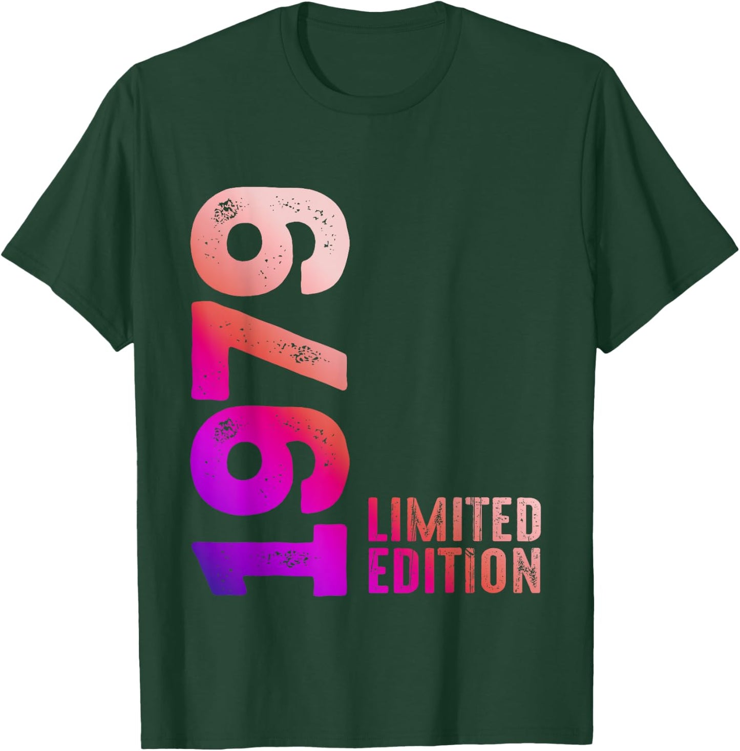 1979 Limited Edition 1979 Birthday Gift , Black, S T-Shirt - T-Shirt | Forest