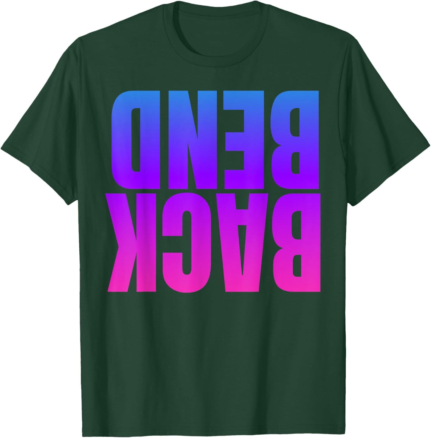 Contortionist, Handstand Backbend T-Shirt - T-Shirt | Forest