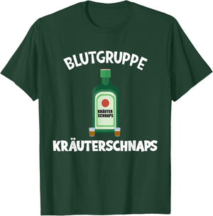 Blutrupp Herbal Schnapps , black T-Shirt - T-Shirt | Forest