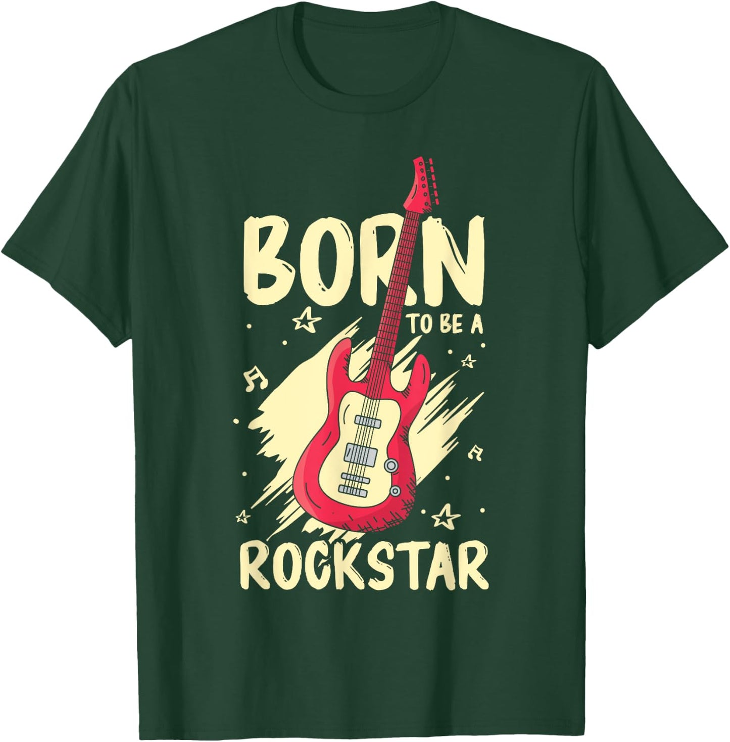Rockstar Birthday Girl Rock Star Birthday Party Music , black T-Shirt - T-Shirt | Forest