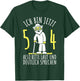54er Geburtstag Mann, Ich bin 54. Geburtstag lustig Herren T-Shirt - T-Shirt | Forest