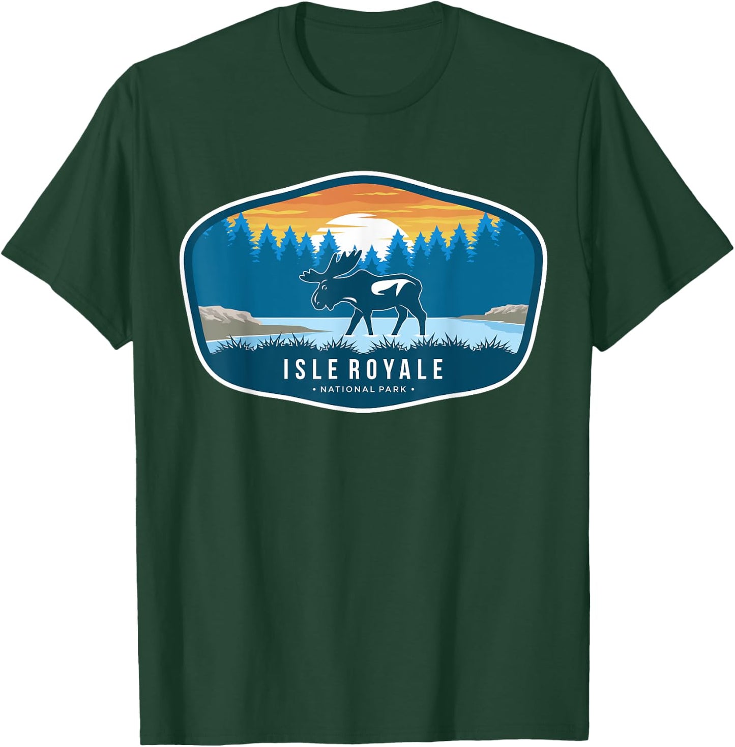 Isle Royale National Park T-Shirt - T-Shirt | Forest