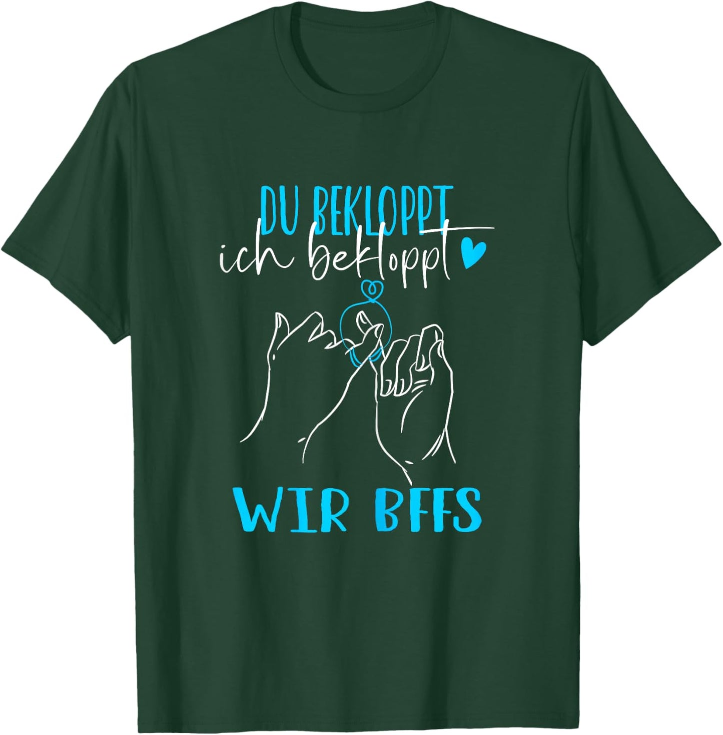 Best Friend for Two Girlfriends Best Friends BFF , black, s T-Shirt - T-Shirt | Forest