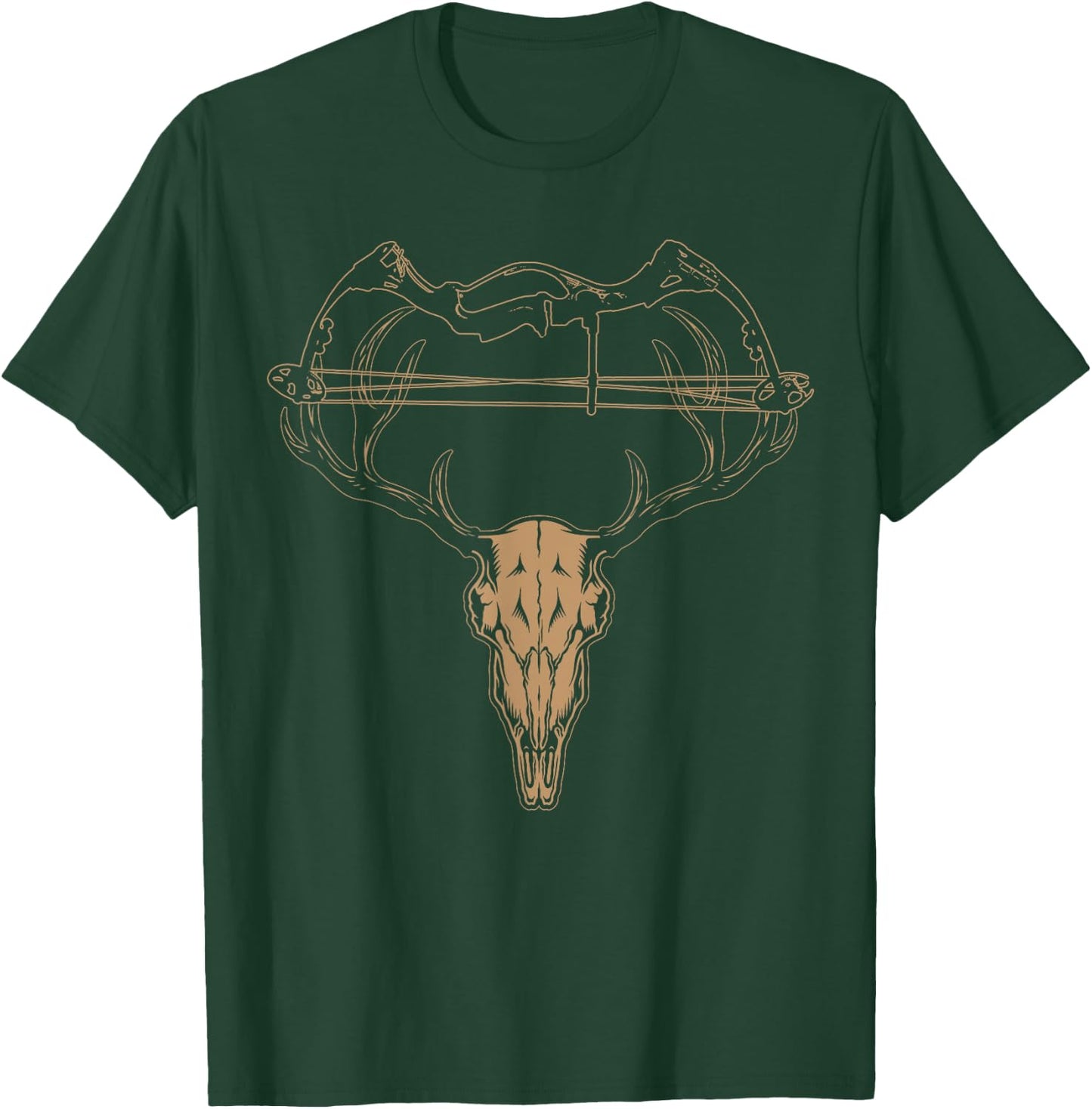 Deer Hunting Bow T Shirt , Shirt for Bow Hunters T-Shirt - T-Shirt | Forest