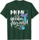 Meme Of The Birthday Mermaid Family Matching Party Squad T-Shirt - T-Shirt | Forest