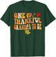 One Thankful Grandpa To Be Thanksgiving Baby Announcement T-Shirt - T-Shirt | Forest