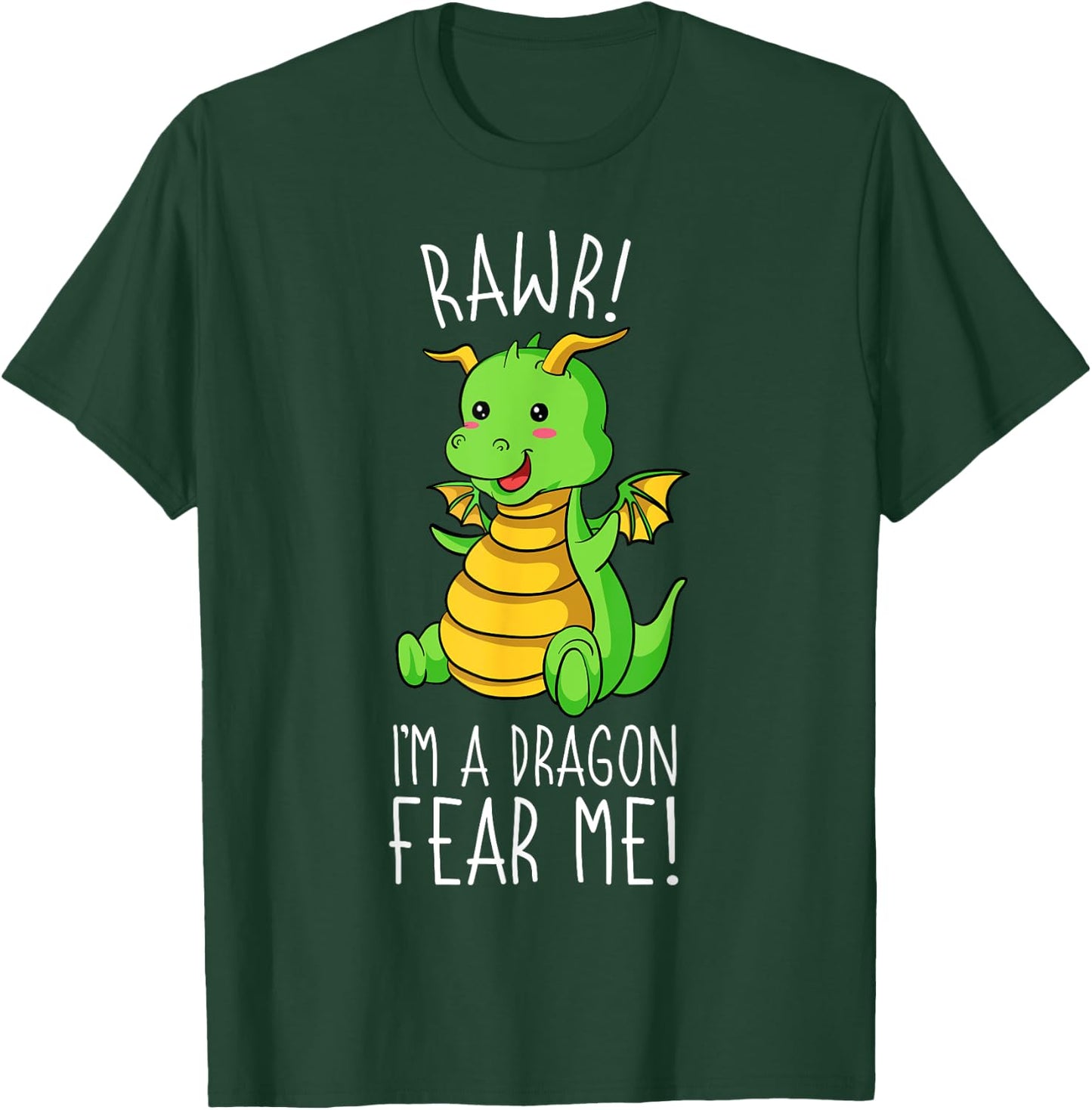 Rawr I'm A Dragon Mythical Legendary Creature T-Shirt - T-Shirt | Forest