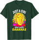 Just A Girl Who Loves Bananas Lover Fruit Banana T-Shirt - T-Shirt | Forest