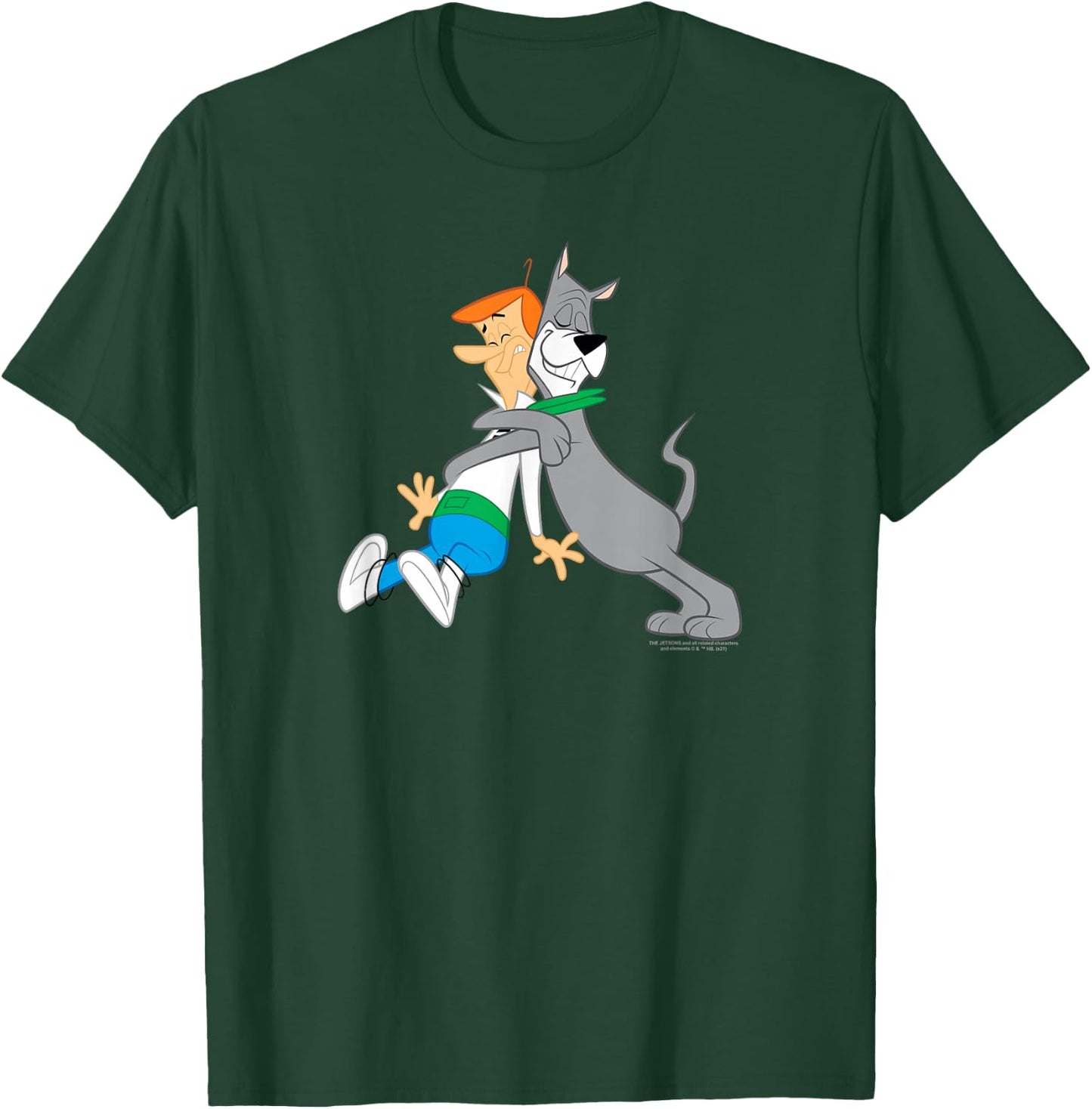 The Jetsons Astro Hugging George T-Shirt - T-Shirt | Forest