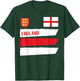 England Flag English Football Soccer Fan Men Women Kids T-Shirt - T-Shirt | Forest