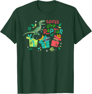 Jurassic World Santa’s Little Raptor T-Shirt - T-Shirt | Forest