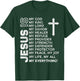 Christian Men Boys Kids Jesus T-Shirt - T-Shirt | Forest