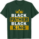 Black Father Black King African American Dad Father's Day T-Shirt - T-Shirt | Forest