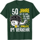 Men's 50 Years Ago The Fastest in Traffic 50th Birthday Man, black T-Shirt - T-Shirt | Forest