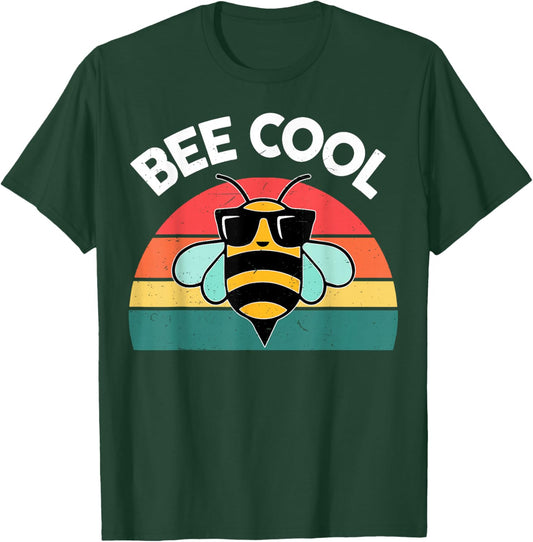Boy Bumble Bee Cool-Shirt Funny Kids Toddler Girl BumbleBee T-Shirt - T-Shirt | Forest