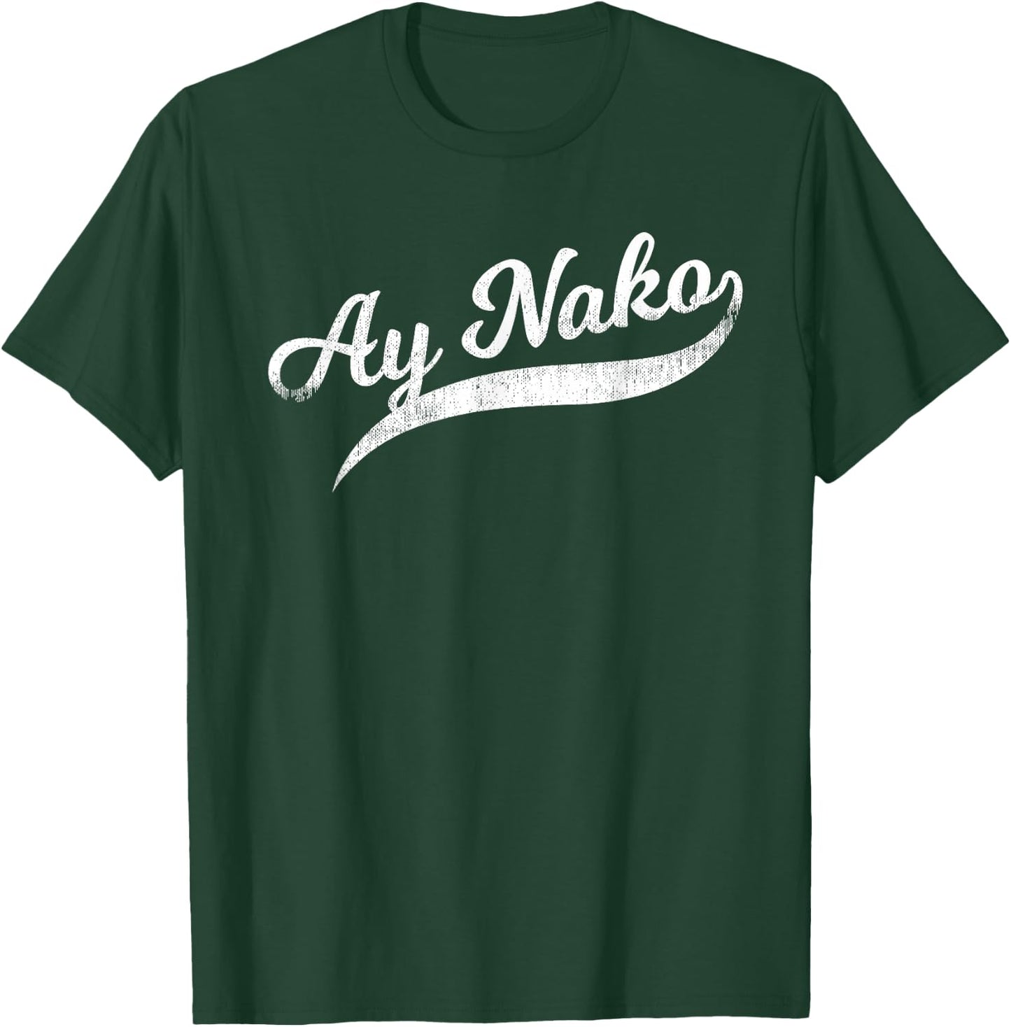 Funny Filipino - Ay Nako OMG Tail Script T-Shirt - T-Shirt | Forest