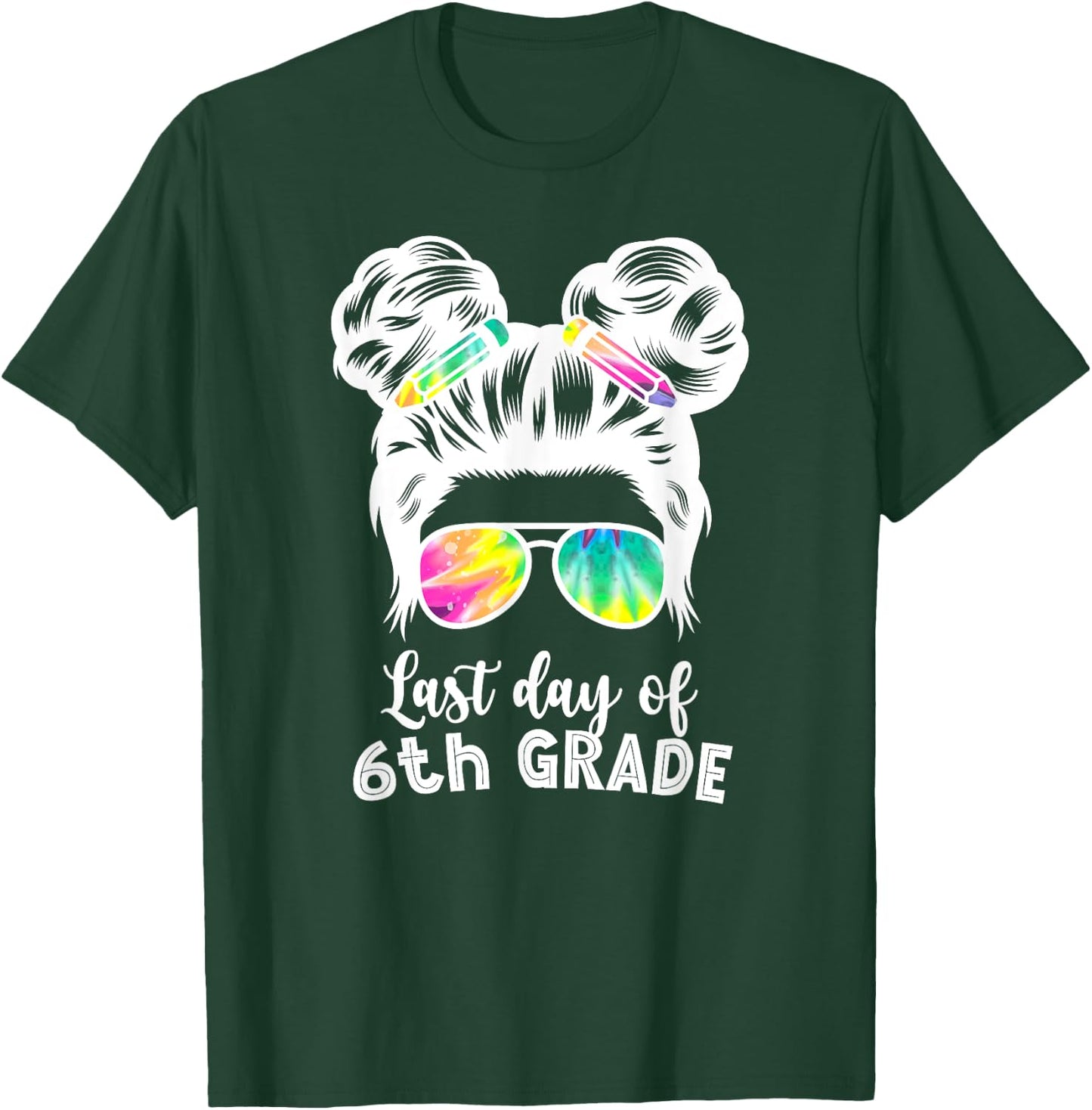 Last Day Of 6th Grade Groovy 6th Grade Last Day Of School T-Shirt - T-Shirt | Forest