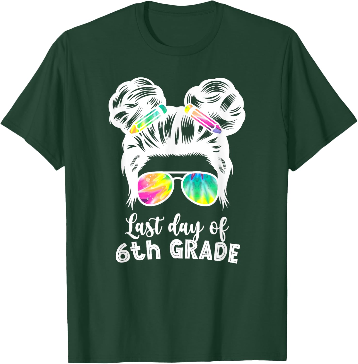 Last Day Of 6th Grade Groovy 6th Grade Last Day Of School T-Shirt - T-Shirt | Forest