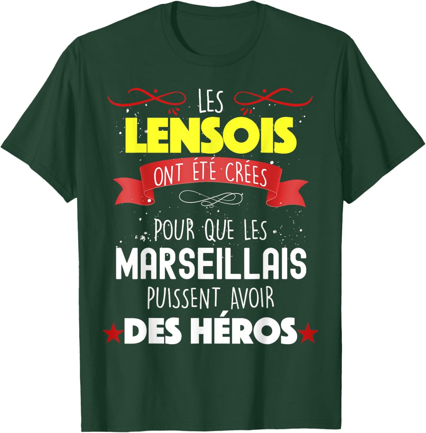 RC Lens Man Funny Dad Grandpa Tonton Boy Football Fan , Black, S T-Shirt - T-Shirt | Forest