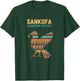Sankofa Learn from The Past Afrocentric Bird T-Shirt - T-Shirt | Forest