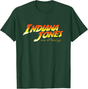 Lucasfilm Indiana Jones and the Dial of Destiny Movie Logo T-Shirt - T-Shirt | Forest